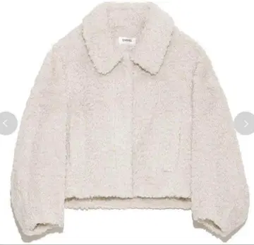 SNIDEL Sustainable 숏 보아 코트