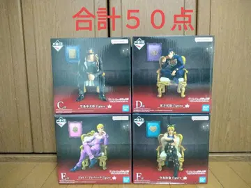 제일복권 죠죠의 기묘한 모험 THE JOJOWORLD 피규어 CDEF