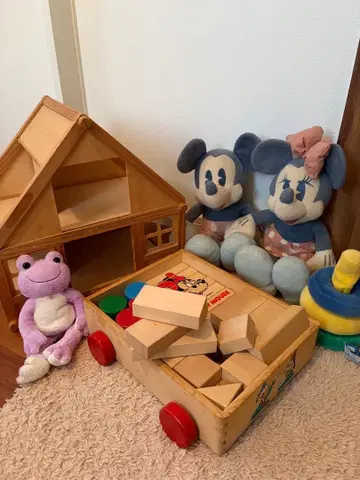 미키마우스 쌓기 블록, 마더 구스 나무집, 봉제 인형