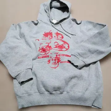 [ 새상품급 ] Printstar 후드 맨투맨 그레이