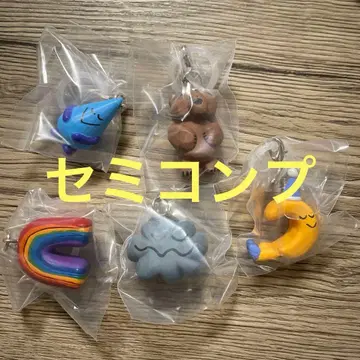 Daisuke Kondo 캐릭터 키링 5개 세트