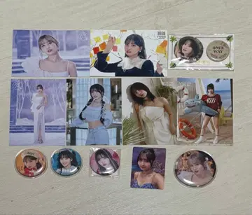 아이돌 엽서 배지 트레카세트 8종