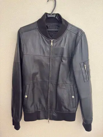 roshell 블랙 가죽 자켓 L