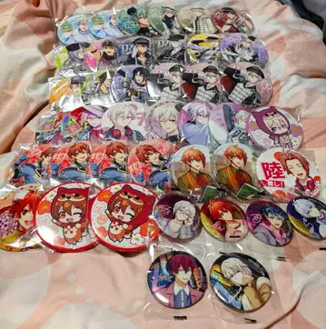 아이들리시 세븐 캔뱃지 & 색지 세트 묶음 판매