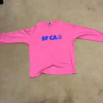 벤 데이비스 롱 T 핑크