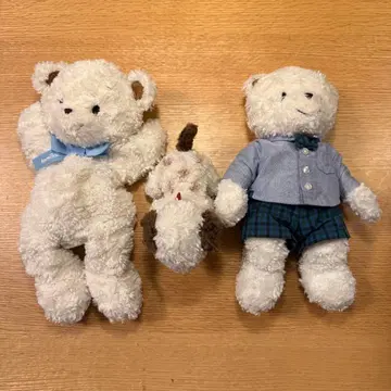 파밀리아 봉제 인형 파밀리아 베어 퍼펫 베어 버디 세트