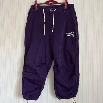 9090 벌룬 카고 팬츠 퍼플 보라색 사이즈 L