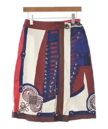 HERMES 미디 스커트 여성용