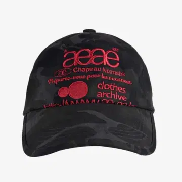 aeae WEB LOGO CAMO 5 PANNEL CAP