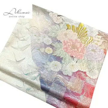 LULU101 후쿠로 오비 새 꽃 은