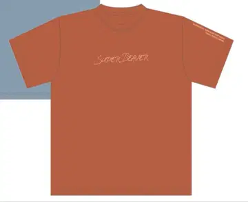 Super Beaver 브라운 티셔츠 M 사이즈