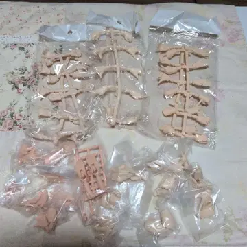 커스텀 인형 손발 부품 복수 세트