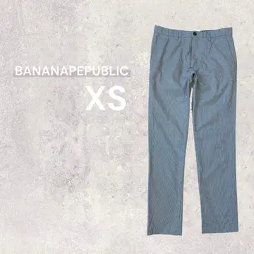 바나나리퍼블릭 스트레이트 팬츠 스트라이프 패턴 XS 슬림 깔끔한