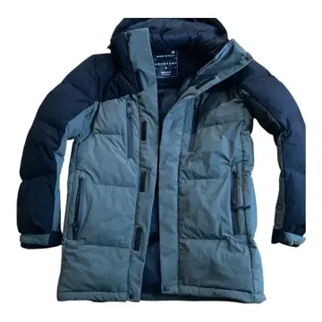 엑스 쉘터 단열 프리미엄 퍼프 다운 코트 다크 그린 M