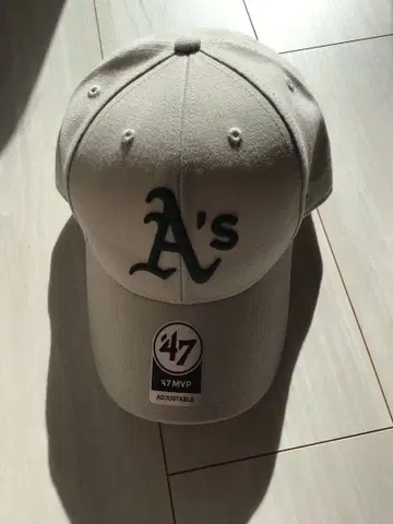 47 MVP A's 캡 베이지