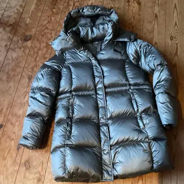 푸마 다운 코트 다크 그레이 M