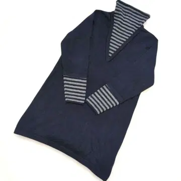 Blue ibex 캐시미어 하이넥 튜닉 원피스 네이비 M