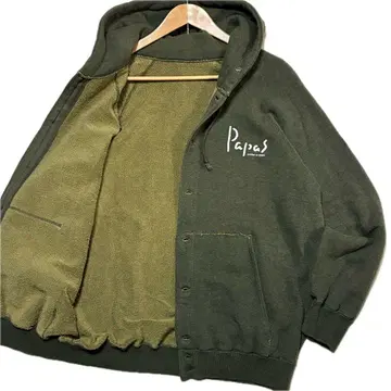 Papas 파파스 쭈리 코튼 맨투맨 후드티 자켓