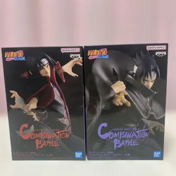 NARUTO 우치하 이타치 & 우치하 사스케 피규어 2체 세트