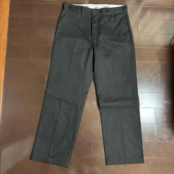 Dickies 블랙 워크 팬츠