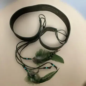 NOVESPAZIO 스웨이드 벨트