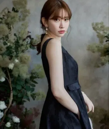 퍼 립 투 Classic Floral Jacquard Dress