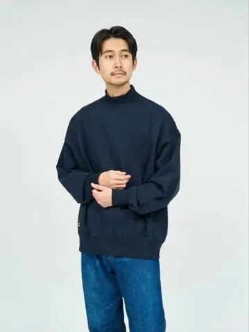 Fresh Service LIGHT OZ MOCK NECK SWEAT