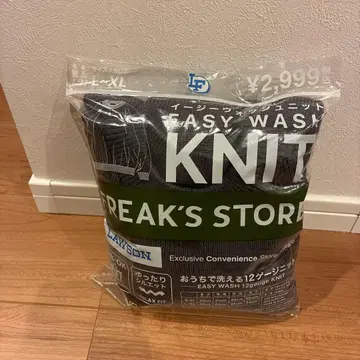 로손 프리크 집에서 세탁 가능한 12게이지 니트 그레이 L~XL