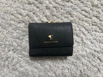 Samantha Thavasa 3단 폴더형 지갑 블랙