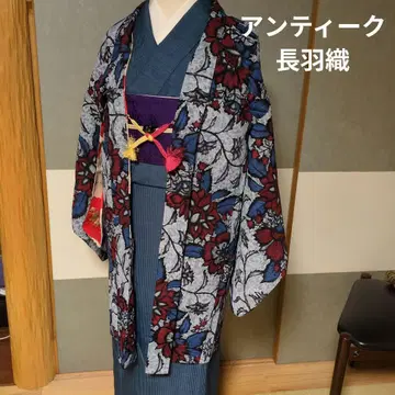 반짝이는 라메 앤티크 긴 겉옷