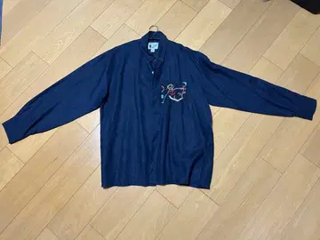 VINTAGE GOOUCH 80-90s L/S LINEN SHIRT