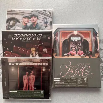 King & Prince STARRING BluRay반 4 형태 세트