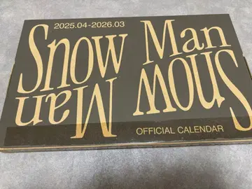 Snow Man 달력 2022년, 2025년