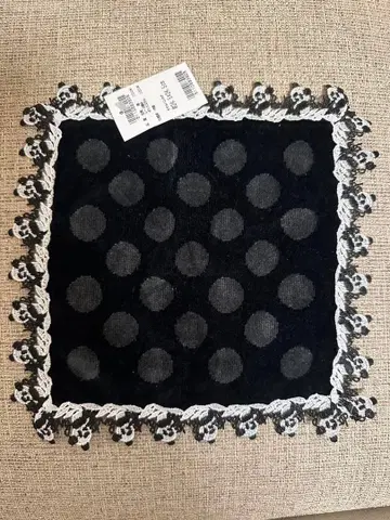 새상품 긴자와 레이스 팬더 타월 손수건