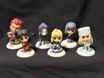 Fate/Zero 제일복권 치비큥 캐릭터 6체 세트