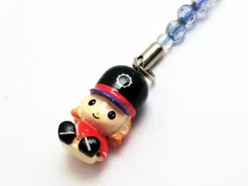 장난감 병정 영국 근위병 룩 남아 스트랩 키링