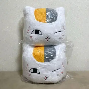 나츠메 우인장 메챠모후굿토 냥코센세 얼굴형 봉제 인형 ~윙크 ver.~