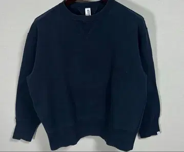 LOOPWHEELER x BEAMS 맨투맨 양v 네이비 L