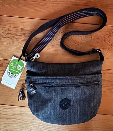 KIPLING 미니 숄더 사코슈 청바지 느낌 원단 캐주얼