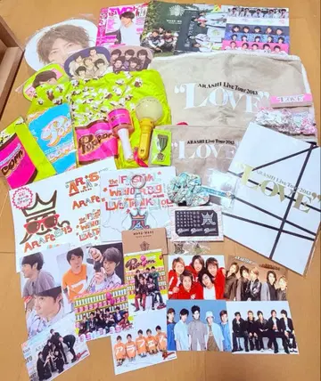 아라시 굿즈 33점 일괄 2012~2016