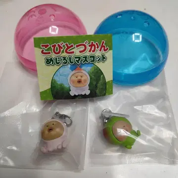 코비토즈칸 메지루시 마스코트 카쿠레모모지리 스모노우치 2개 세트