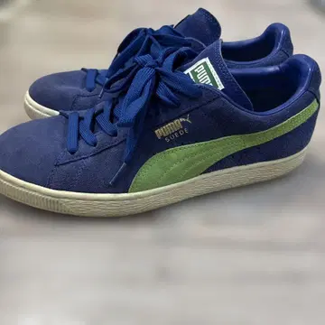 푸마 스웨이드 네이비 키미도리