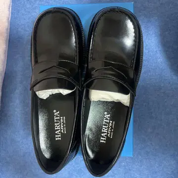 HARUTA 블랙 로퍼