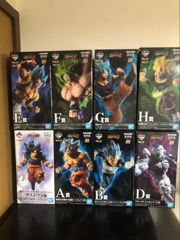 드래곤볼 피규어 8체 세트