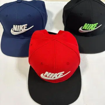 NIKE 자수 로고 캡 3종 세트