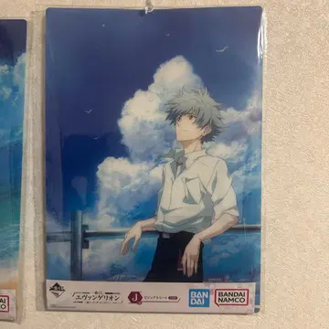 에반게리온 A4 비주얼 시트 이카리 신지 나기사 카오루