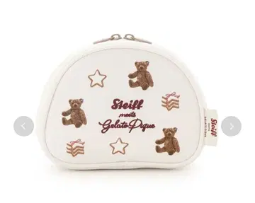 gelato pique Steiff 콜라보 올 패턴 파우치