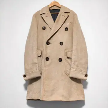 에토네 체스터 코트 이탈리아제 EMMETEX M 베이지 0744