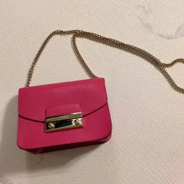 FURLA 핑크 숄더백 파티백 메트로폴리스
