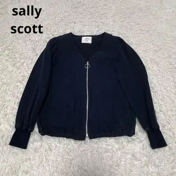 sally 샐리 스콧 지퍼 자켓 네이비 뉴요커